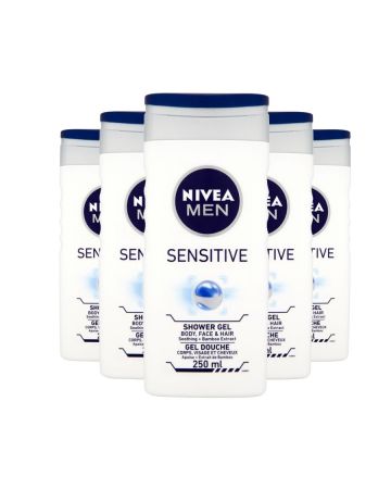 Nivea Mens Shower Gel Sensitive 250ml