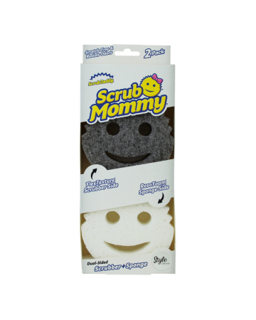 Scrub Mommy Grey Twin Pack