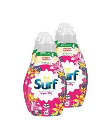 Surf Tropical Lily & Ylang Ylang Liquid Detergent 18 Washes 486ml Pm £ 2.99