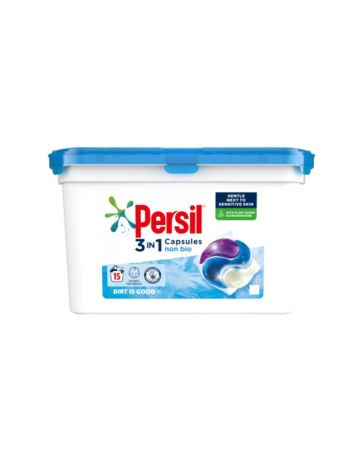 Persil 3 in 1 Non Bio Washing Capsules 15w