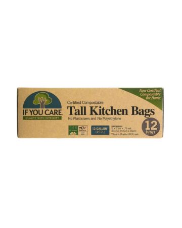 If You Care Tall Kitchen Bags 12's