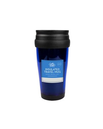 Insulated Travel Mug Blue 400ml 