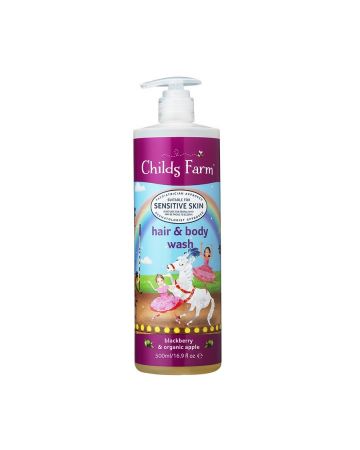 Childs Farm Hair & Body Wash Blackberry & Organic Apple 500ml 
