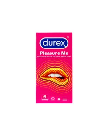 Durex Pleasure Me Condoms 6's