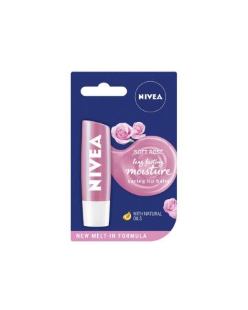 Nivea Soft Rose Lip Balm 4.8gm