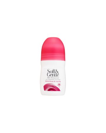 Soft & Gentle Anti-Perspirant Deodorant Roll-On Wild Rose & Vanilla 50ml