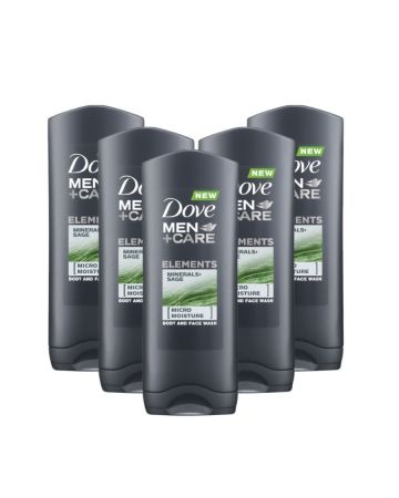 Dove Men+care Elements Body & Face Wash Minerals & Sage 250ml
