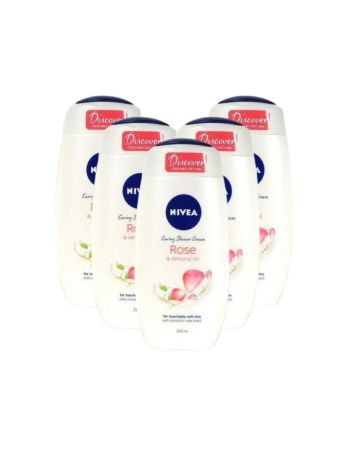 Nivea Shower Cream Rose & Almond Oil 250ml