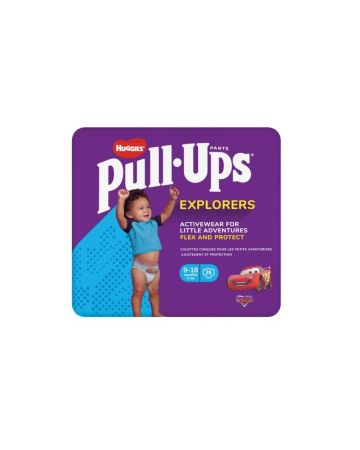 Huggies Pull Ups Pants Boy Explorers 9-18 Months 28s