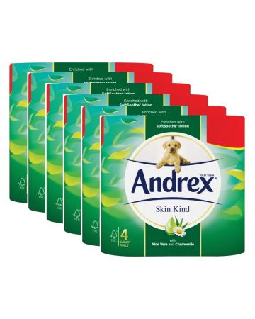 Andrex Skin Kind Aloe Vera Toilet Rolls 4s (pm £2.50)
