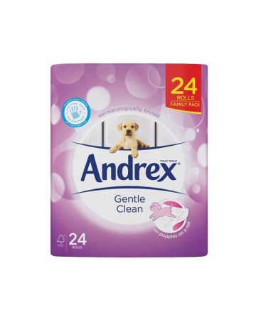 Andrex Gentle Clean Toilet Paper 24s
