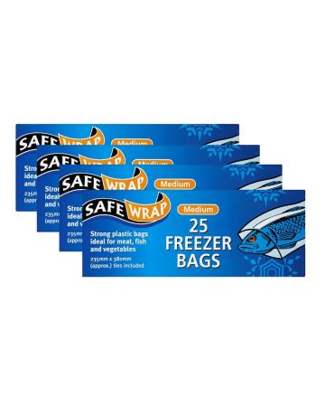 Safewrap Freezer Bags 25s