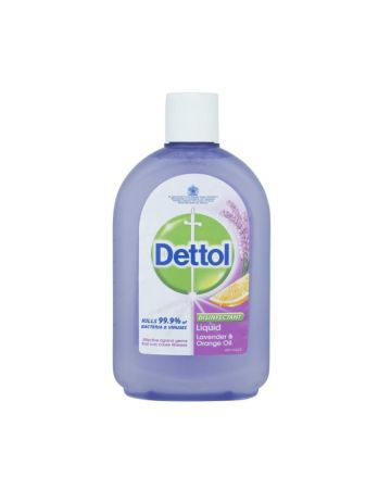 Dettol Disinfectant Liquid Lavender & Orange Oil 500ml