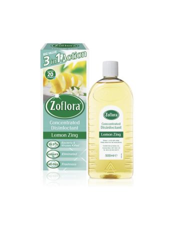 Zoflora Disinfectant Lemon Zing 500ml