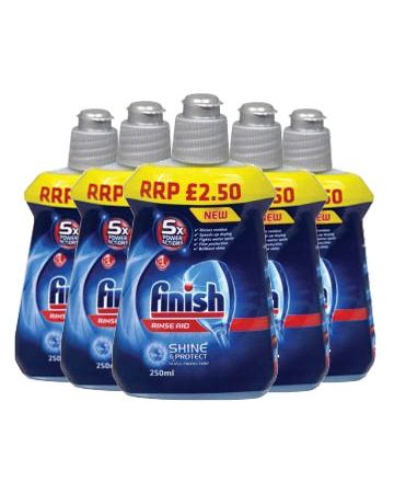 Finish Rinse Aid 250ml (pm £2.50)