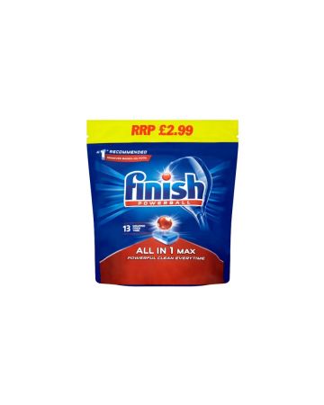 Finish Powerball All In 1 Max Tablets 13s (PM £2.99)