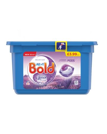 Bold All-in-1 Pods Lavender & Camomile 12s (PM £3.99)