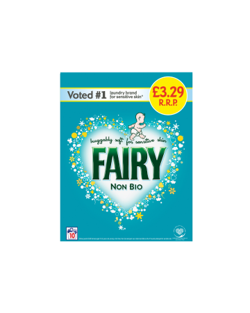 Fairy Non Bio Washing Powder 650G (PM £3.29)