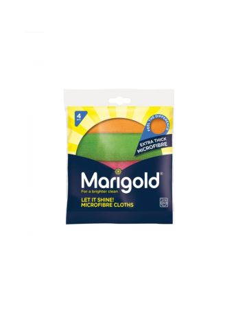 Marigold Let It Shine Microfibre Cloths 4s