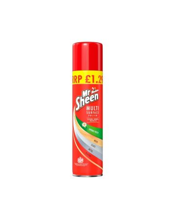 Mr Sheen Spray Polish Spring Fresh 300ml (PM £1.29)