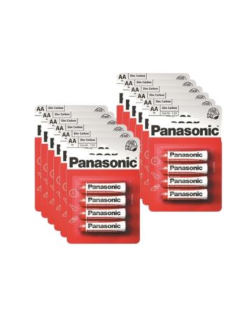 Panasonic Aa Rc Zinc Carbon Batteries 4s