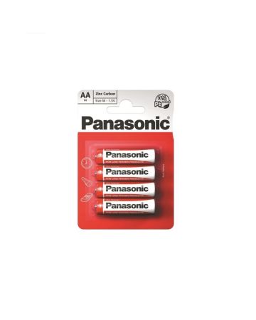 Panasonic AA RC Zinc Carbon Batteries 4s