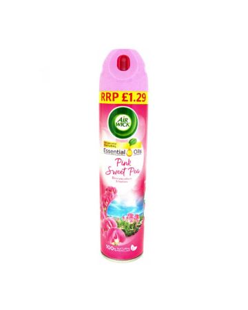 Air Wick Air Freshener Pink Sweet Pea 240ml (PM £1.29)
