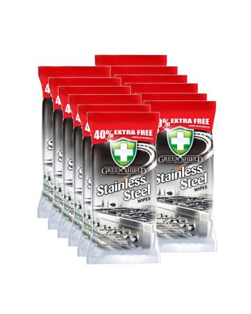 Green Shield Stainless Steel Wipes 70s
