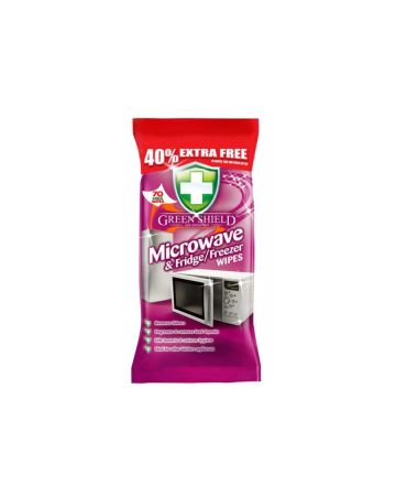 Green Shield Microwave & Fridge / Freezer Wipes 70s
