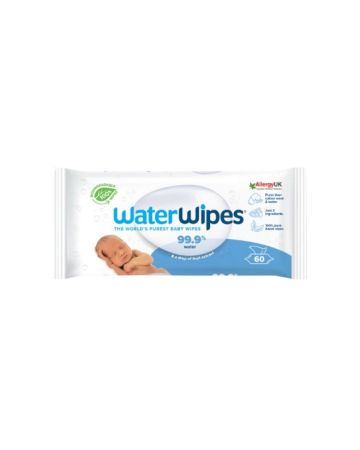 WaterWipes Baby Wipes 60's