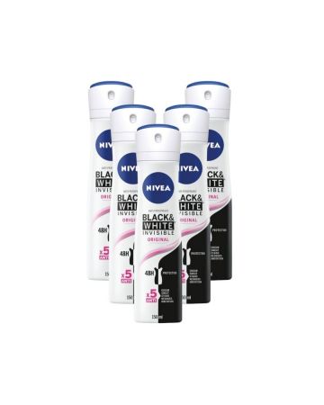 Nivea Female Deodorant Black & White 150ml