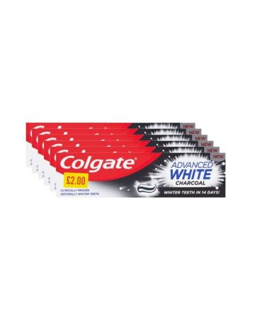 Colgate Toothpaste Advanced White Charcoal 75ml (pm £2.00)