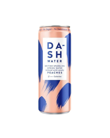 Dash Peach Sparkling Spring Water