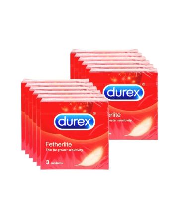 Durex Fetherlite Condoms 3s