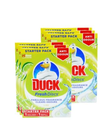 Toilet Duck Fresh Discs Lime Zest 6s