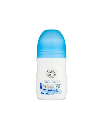 Soft & Gentle Anti-Perspirant Deodorant Roll-On Verbena & Waterlily 50ml 
