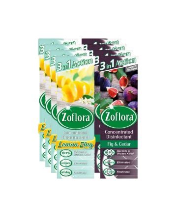 Zoflora Disinfectant Lemon Zing & Fig & Cedar 250ml