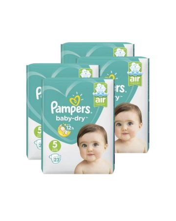 Pampers Baby Dry Junior Size 5 23s (pm £5.49)
