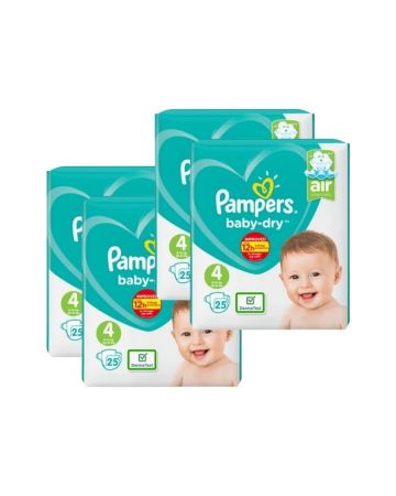 Pampers Baby Dry Maxi Size 4 25s (pm £5.49)