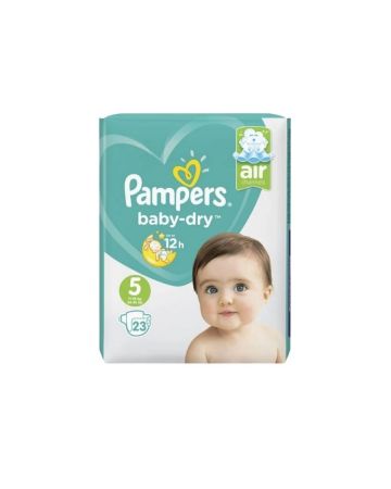 Pampers Baby Dry Junior Size 5 23s (PM £5.49)