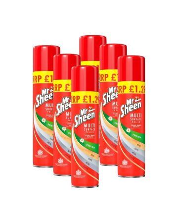 Mr Sheen Spray Polish Spring Fresh 300ml (pm £1.29)