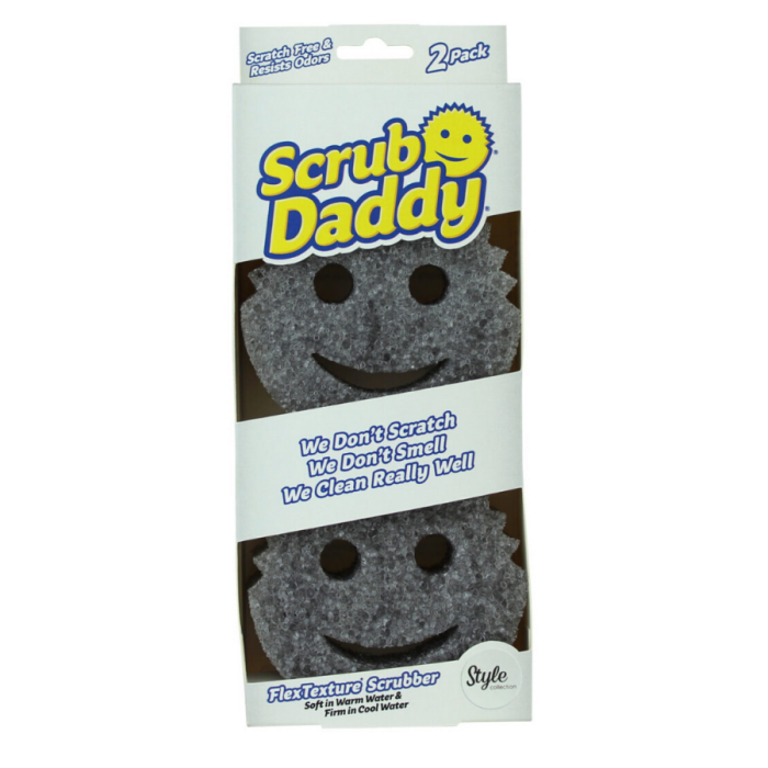 Scrub Daddy Grey Twin Pack